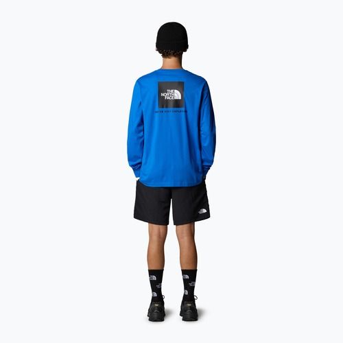 Longsleeve Herren The North Face Box Nse Tee heroblue/tnfblk