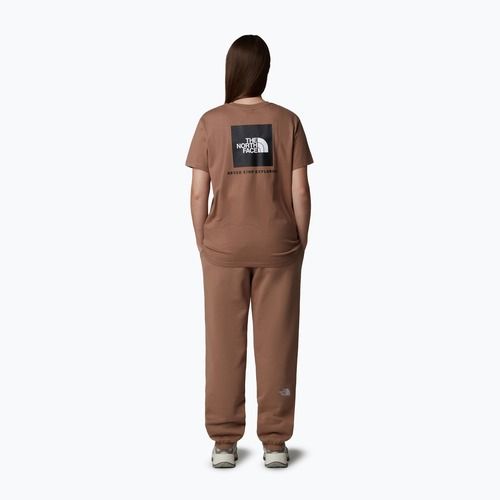 Shirt Damen The North Face Box Nse Relaxed Tee latte/tnf white