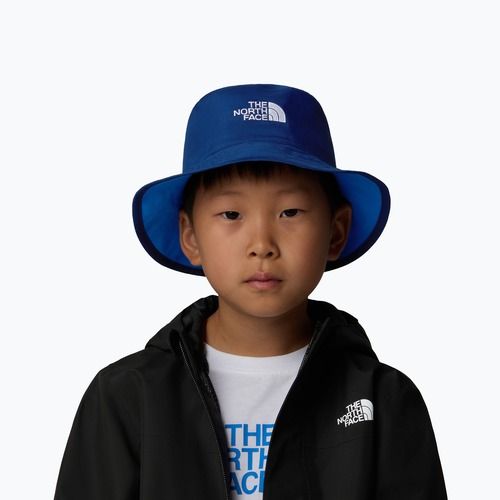 Hut Kinder The North Face Kids Class V Rev Bucket hero blue/tnf topo phantom print