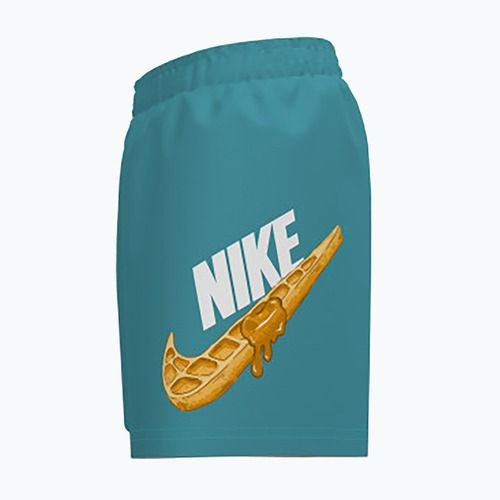 Kinder Nike Swoosh Waffle 4" Volley staubiger Kaktus Badeshorts