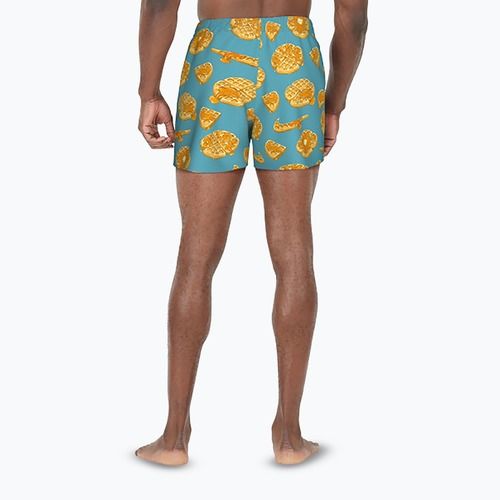 Herren Nike Multi Print 5" Volley Badeshorts staubiger Kaktus