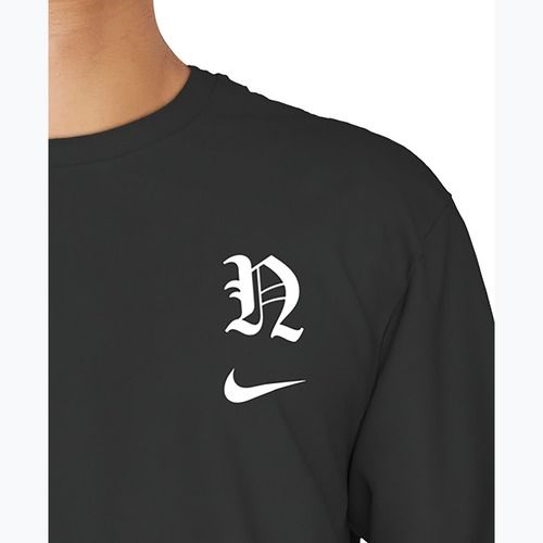 Herren Nike Luxe Letter Hydroguard Longsleeve schwarz