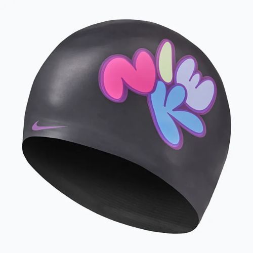 Nike Badekappe Silikon schwarz
