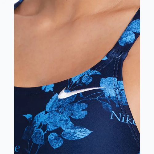 Nike Hydrastrong Fastback einteiliger Badeanzug für Frauen midnight navy