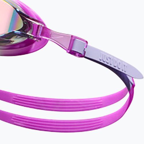 Nike Chrome Mirrored Kinderschwimmbrille vivid purple