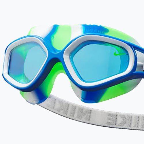 Nike Expanse blue lightning Schwimmbrille für Kinder