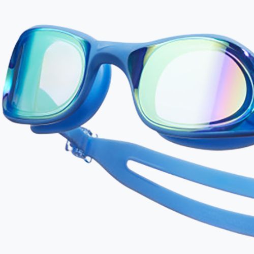 Nike Expanse Verspiegelte Schwimmbrille in Universitätsblau