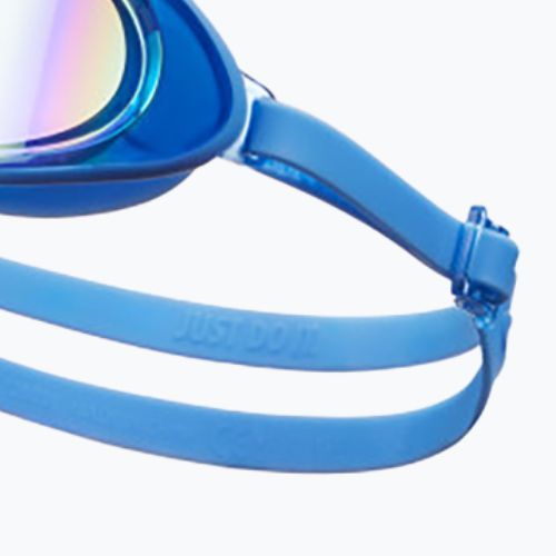 Nike Expanse Verspiegelte Schwimmbrille in Universitätsblau