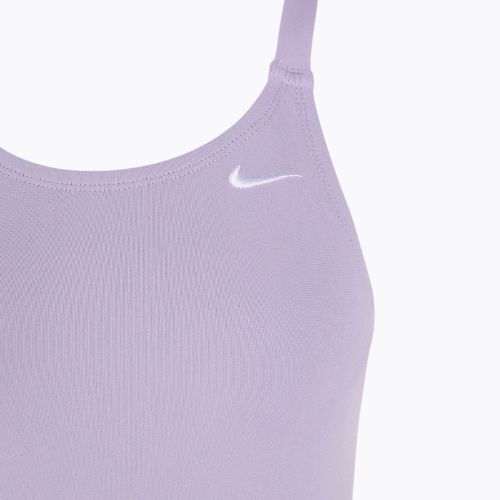 Einteiliger Damen-Badeanzug Nike Hydrastrong Solid Fastback hydrangeas