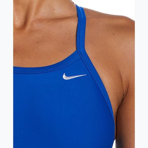 Einteiliger Damen-Badeanzug Nike Solid Racerback game royal