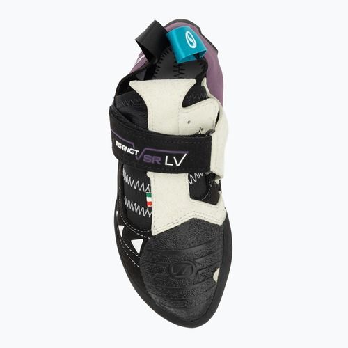 SCARPA Instinct VSR LV Kletterschuh schwarz/violett/milch
