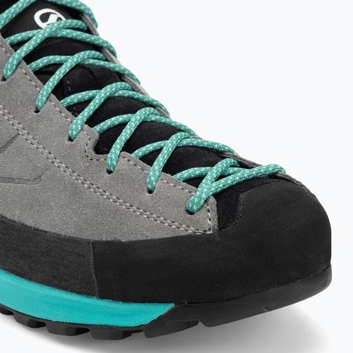 Damen Approach-Schuhe SCARPA Mescalito smoke/tropical green