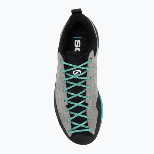 Damen Approach-Schuhe SCARPA Mescalito smoke/tropical green