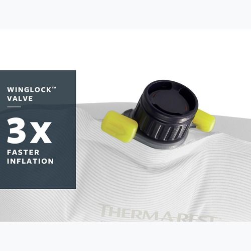 Therm-A-Rest Trail Lite L trooper grau aufblasbare Matte