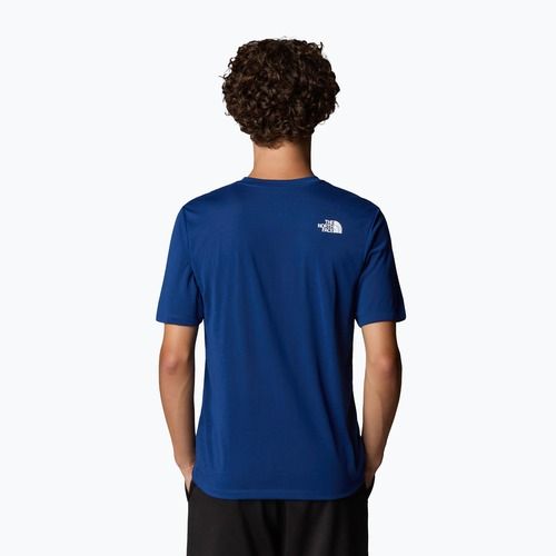 Herren-T-Shirt The North Face Stiftung abstrakte Grafik Tee Nachlass blau
