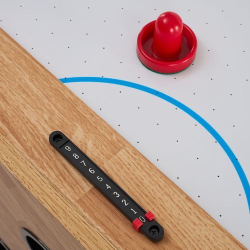 OneTeam FunArena 3-in-1 Tischfußball, Cymball, Billardtisch aus Holz/schwarz