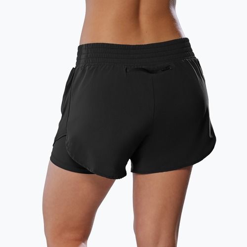 Damen Laufshorts Mizuno 2IN1 4.5" schwarz