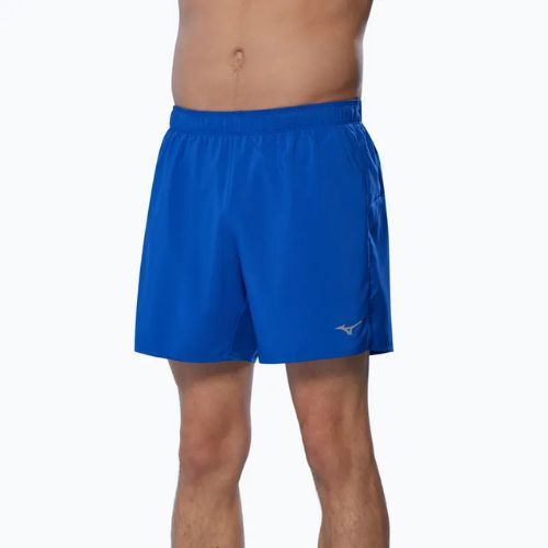 Herren Mizuno Core 5.5" reflex blau Laufshorts