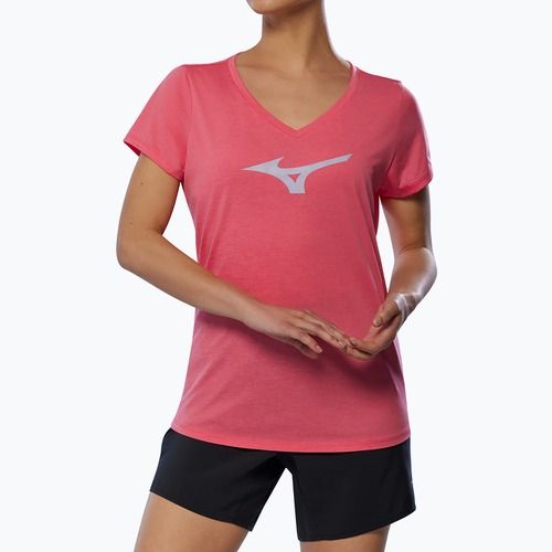 Damen Laufshirt Mizuno Core RB Tee camellia rose