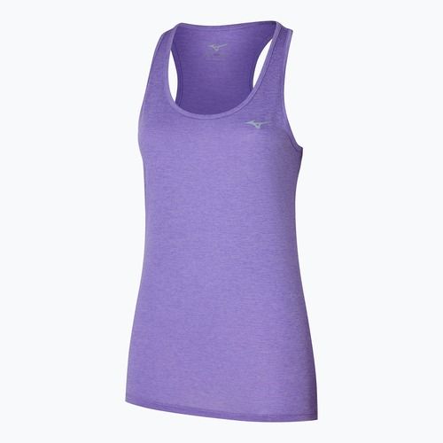 Damen Lauftank Top Mizuno Impulse Core Tank paisley lila