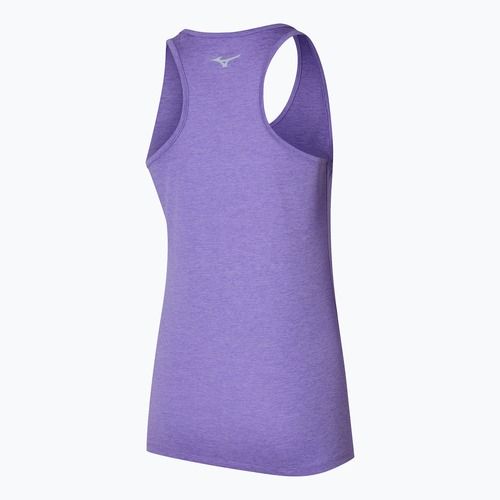 Damen Lauftank Top Mizuno Impulse Core Tank paisley lila