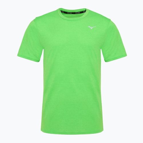 Mizuno Impulse Core Tee grünes Gecko-Laufshirt für Herren