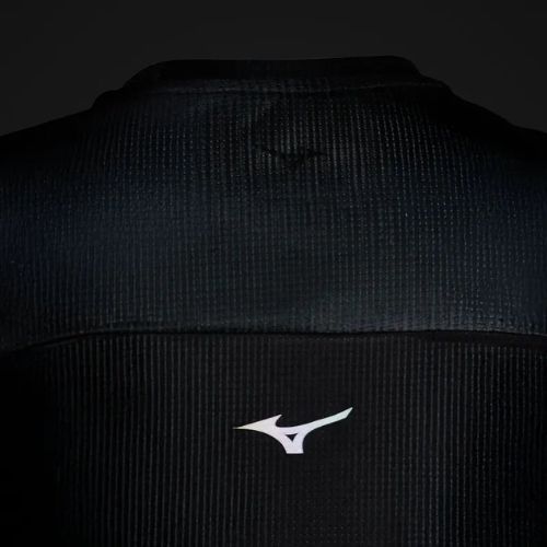 Herren Laufshirt Mizuno DryAeroFlow Graphic Tee schwarz