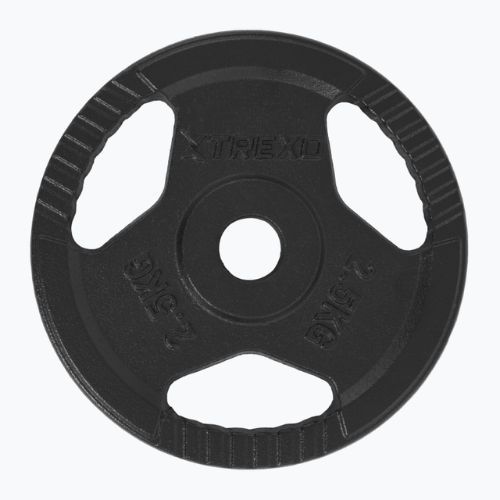 TREXO Gusseisen Gewicht TRX-ICP002 2,5 kg Chrom