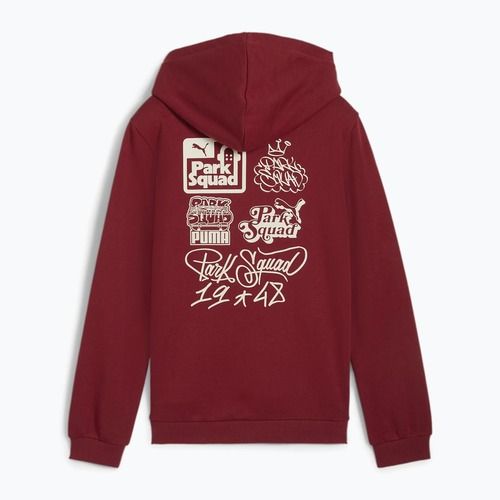 Kindersweatshirt PUMA ESS+MIS 90s Hoodie FL intensiv rot