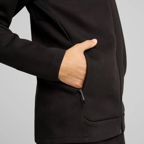 Herren Sweatshirt PUMA Evostripe Hoodie FZ DK puma schwarz