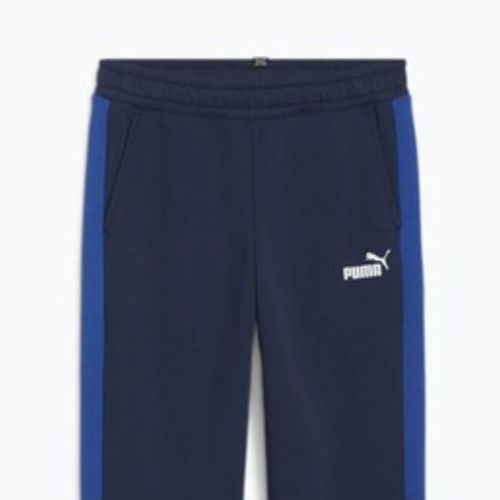 Kinder PUMA ESS Block Sweatpants TR kobalt glasiert