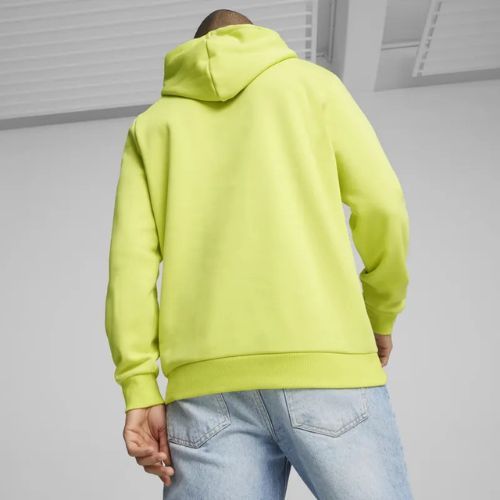 Herren PUMA Essentials Big Logo Hoodie FL lime sheen Sweatshirt