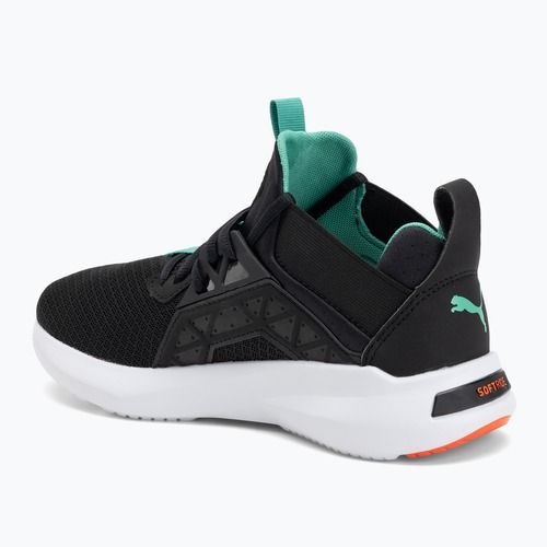PUMA Softride Enzo NXT Jr Kinderschuhe puma schwarz / jade frost