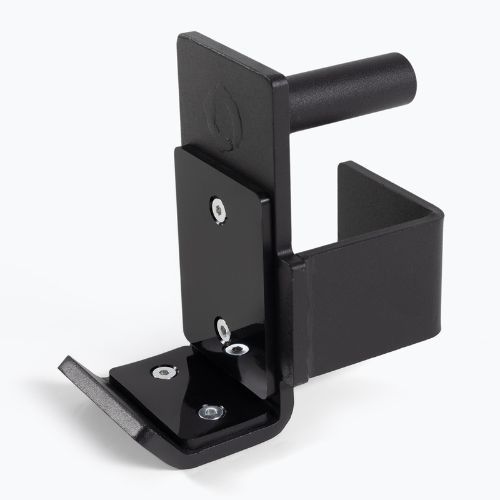 XTREXO Mercury Wandkäfig mit Bank und Tellerhalter schwarz