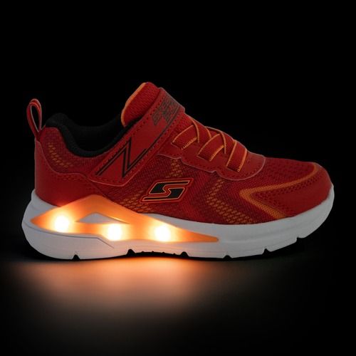 SKECHERS S-Lights Kinderschuhe Tri-Namics rot/orange