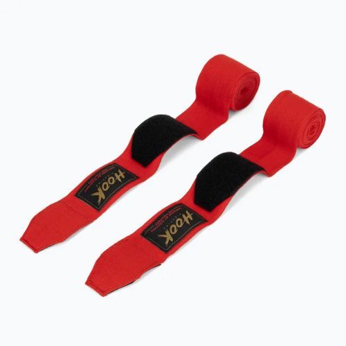 HOOK FIGHTING Boxbandagen TX0-B4M0046 400 cm rot
