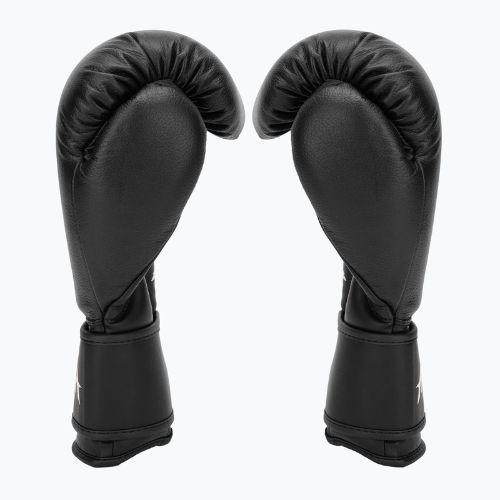 HOOK FIGHTING Ready to Fight Leder Boxhandschuhe schwarz