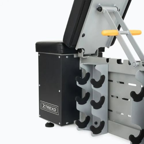 XTREXO Storage verstellbare Trainingsbank schwarz