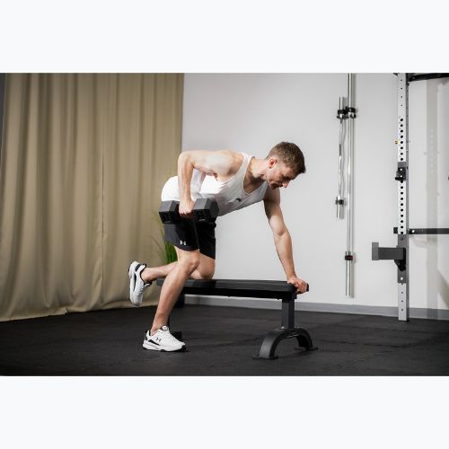 XTREXO B10 Gerade Trainingsbank schwarz