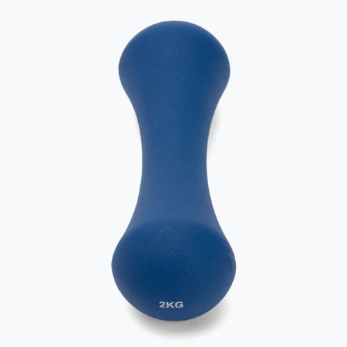 TREXO Neopren-Hantel TX0-B4M010 2 kg blau