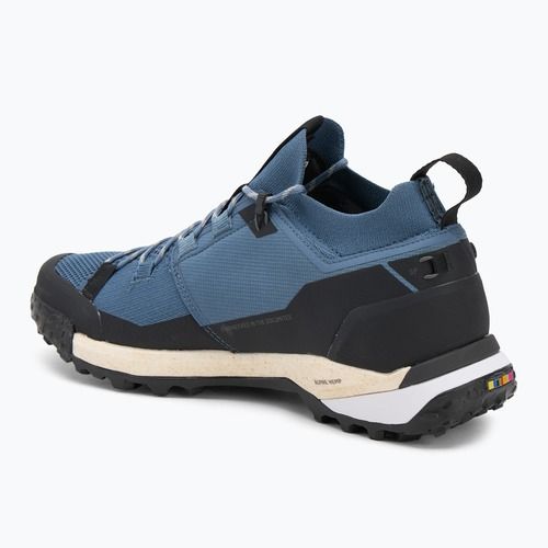 Herren-Trekkingstiefel Salewa Puez 2 Knit Powertex java blau/schwarz