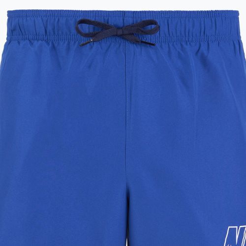 Herren Nike Logo Solid 5" Volley Spiel Royal Badeshorts