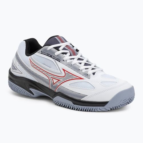Herren Mizuno Break Shot 4 Padel weiß/salsa/aleutisch Padel Schuh