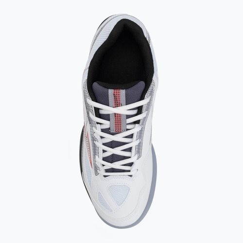 Herren Mizuno Break Shot 4 Padel weiß/salsa/aleutisch Padel Schuh