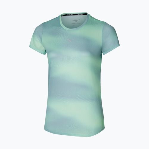 Damen Laufshirt Mizuno Core Graphic Tee flash mint