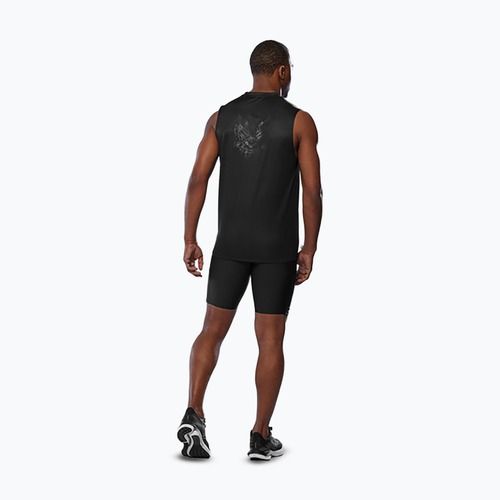 Men's Mizuno Core Graphic Ärmelloses Laufshirt schwarz oni