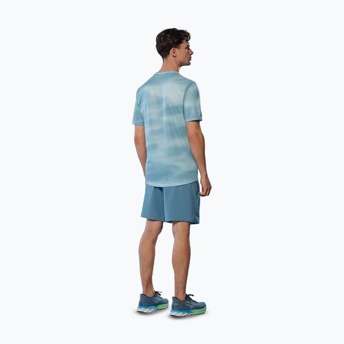 Herren Laufshirt Mizuno Core Graphic Tee wolkenblau
