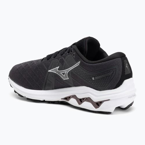 Herren Laufschuhe Mizuno Wave Inspire 18 D schwarz/silber/ebony