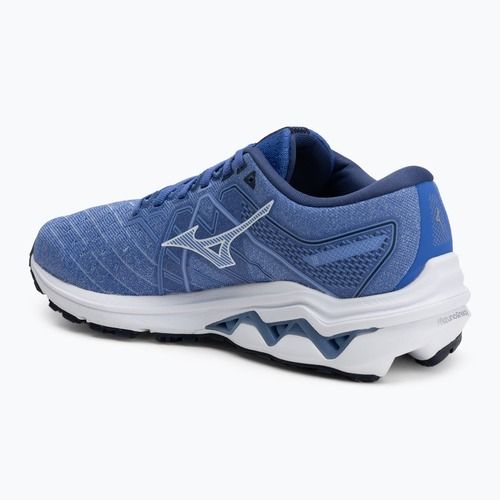 Damen Laufschuhe Mizuno Wave Inspire 18 amparo blau/weiß/tief kobalt