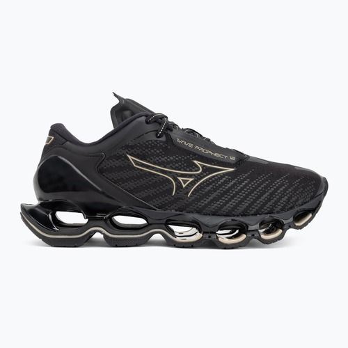 Damen Laufschuhe Mizuno Wave Prophecy 12 schwarz/ge gold